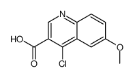 cas no 179024-72-7 is 4-chloro-6-methoxyquinoline-3-carboxylic acid
