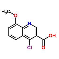 cas no 179024-73-8 is 4-Chloro-8-methoxy-3-quinolinecarboxylic acid