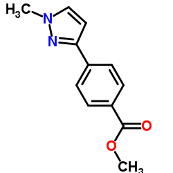 cas no 179057-11-5 is Methyl 4-(1-methyl-1H-pyrazol-3-yl)benzoate