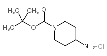 cas no 179110-74-8 is 4-Amino-1-piperidinecarboxylic acid tert-butyl ester hydrochloride