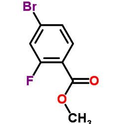 cas no 179232-29-2 is Methyl 4-bromo-2-fluorobenzoate