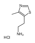 cas no 17928-09-5 is 2-(4-METHYLTHIAZOL-5-YL)ETHANAMINE HYDROCHLORIDE