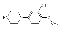 cas no 180698-25-3 is 2-METHOXY-5-PIPERAZIN-1-YL-PHENOL