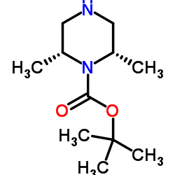 cas no 180975-66-0 is cis-1-boc-2,6-dimethylpiperazine