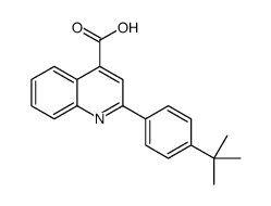 cas no 181048-48-6 is 2-(4-TERT-BUTYLPHENYL)QUINOLINE-4-CARBOXYLICACID