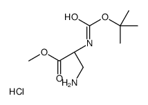 cas no 181228-33-1 is (S)-Methyl 3-aMino-2-((tert-butoxycarbonyl)aMino)propanoate hydrochloride