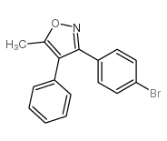 cas no 181697-19-8 is 3-(4-BROMO-PHENYL)-5-METHYL-4-PHENYL-ISOXAZOLE