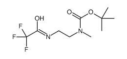 cas no 181761-60-4 is tert-Butyl Methyl(2-(2,2,2-trifluoroacetamido)ethyl)carbamate