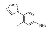 cas no 181997-13-7 is 3-fluoro-4-(1,2,4-triazol-1-yl)aniline