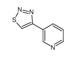 cas no 18212-27-6 is 3-(4-1,2,3-THIADIAZOLYL)PYRIDINE