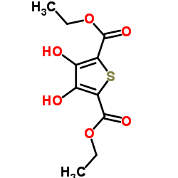 cas no 1822-66-8 is Diethyl 3,4-dihydroxy-2,5-thiophenedicarboxylate