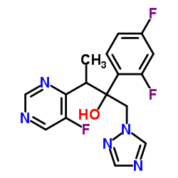 cas no 182230-43-9 is (2R,3S/2S,3R)-2-(2,4-Difluorophenyl)-3-(5-fluoropyrimidin-4-yl)-1-(1H-1,2,4-triazol-1-yl)butan-2-ol