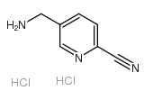 cas no 182291-88-9 is 5-(aminomethyl)pyridine-2-carbonitrile,dihydrochloride