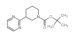 cas no 182416-13-3 is 1-PIPERIDINECARBOXYLIC ACID, 3-(2-PYRIMIDINYL)-, 1,1-DIMETHYLETHYL ESTER