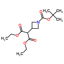 cas no 183062-95-5 is DIETHYL 2-(1-(TERT-BUTOXYCARBONYL)AZETIDIN-3-YL)MALONATE