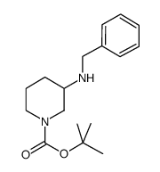 cas no 183207-64-9 is 3-[(Phenylmethyl)amino]-1-piperidinecarboxylic acid tert-butyl ester hydrochloride