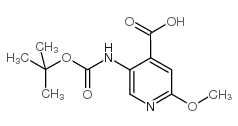 cas no 183741-86-8 is 5-(tert-butoxycarbonylamino)-2-methoxypyridine-4-carboxylic acid