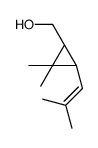 cas no 18383-58-9 is TRANS-CHRYSANTHEMYL ALCOHOL, MIXTURE OF CA 10 CIS AND CA 90 TRANS,