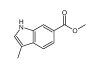 cas no 184151-49-3 is Methyl 3-methyl-1H-indole-6-carboxylate