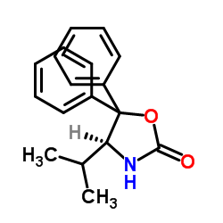 cas no 184346-45-0 is (S)-(-)-4-isopropyl-5,5-diphenyl-2-oxazolidinone