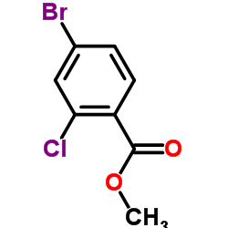 cas no 185312-82-7 is Methyl 4-bromo-2-chlorobenzoate