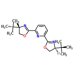 cas no 185346-17-2 is 2,6-Bis[(4R)-4-tert-butyl-2-oxazolin-2-yl]pyridine
