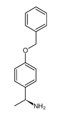 cas no 186029-00-5 is Benzenemethanamine, a-methyl-4-(phenylmethoxy)-, (S)-