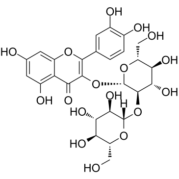 cas no 18609-17-1 is Quercetin 3-O-sophoroside