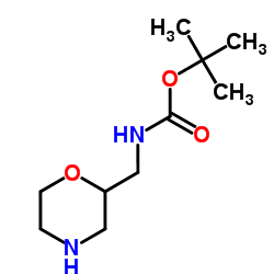 cas no 186202-57-3 is tert-Butyl-(morpholin-2-ylmethyl)carbamat