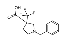 cas no 186203-08-7 is 1-Benzyl-3-trifluoromethyl-pyrrolidine-3-carboxylic acid