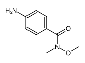 cas no 186252-52-8 is 4-amino-N-methoxy-N-methylbenzamide