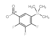 cas no 186315-89-9 is trimethyl-(2,3,4-trifluoro-5-nitrophenyl)silane