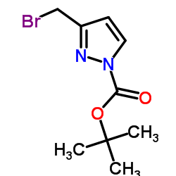 cas no 186551-69-9 is tert-Butyl 3-(bromomethyl)pyrazole-1-carboxylate