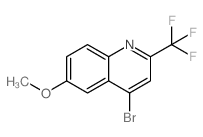 cas no 18706-38-2 is 4-Bromo-6-methoxy-2-(trifluoromethyl)quinoline
