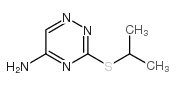 cas no 187099-36-1 is 3-propan-2-ylsulfanyl-1,2,4-triazin-5-amine