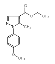 cas no 187998-66-9 is ethyl 1-(4-methoxyphenyl)-5-methyl-1h-pyrazole-4-carboxylate