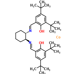 cas no 188264-84-8 is (S,S)-(+)-N,N'-Bis(3,5-di-tert-butylsalicylidene)-1,2-cyclohexanediaminocobalt(II)