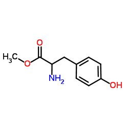 cas no 18869-47-1 is methyl 2-amino-3-(4-hydroxyphenyl)propanoate