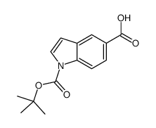 cas no 188751-54-4 is 1-(TERT-BUTOXYCARBONYL)-1H-INDOLE-5-CARBOXYLIC ACID