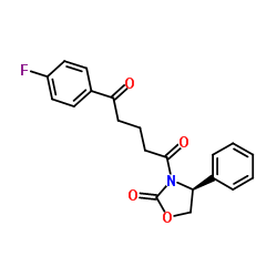 cas no 189028-93-1 is (4S)-3-[5-(4-Fluorophenyl)-1,5-dioxopenyl]-4-phenyl-2-oxazolidinone