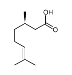 cas no 18951-85-4 is (R)-(+)-CITRONELLIC ACID