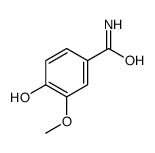 cas no 19072-58-3 is 4-hydroxy-3-methoxybenzamide