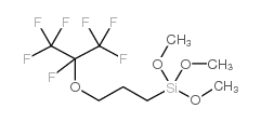 cas no 19116-61-1 is 3-(heptafluoroisopropoxy)propyltrimethoxysilane