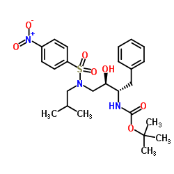 cas no 191226-98-9 is TERT-BUTYL ((2S,3R)-3-HYDROXY-4-(N-ISOBUTYL-4-NITROPHENYLSULFONAMIDO)-1-PHENYLBUTAN-2-YL)CARBAMATE