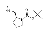 cas no 191231-58-0 is (S)-tert-Butyl 2-((methylamino)methyl)pyrrolidine-1-carboxylate