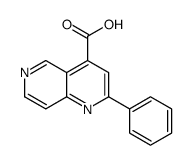 cas no 191338-99-5 is 2-phenyl-1,6-naphthyridine-4-carboxylic acid