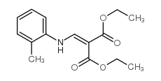cas no 19146-73-7 is 2-(o-tolylaminomethylene)malonic acid diethyl ester
