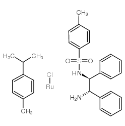 cas no 192139-90-5 is (S,S)-N-(p-Toluenesulfonyl)-1,2-diphenylethanediamine(chloro)(p-cymene)ruthenium(II)