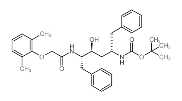 cas no 192725-45-4 is TERT-BUTYL ((2S,4S,5S)-5-(2-(2,6-DIMETHYLPHENOXY)ACETAMIDO)-4-HYDROXY-1,6-DIPHENYLHEXAN-2-YL)CARBAMATE