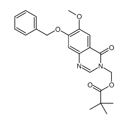cas no 193002-24-3 is 7-Benzyloxy-6-methoxy-3-[(pivaloyloxy)methyl]-3,4-dihydroquinazolin-4-one